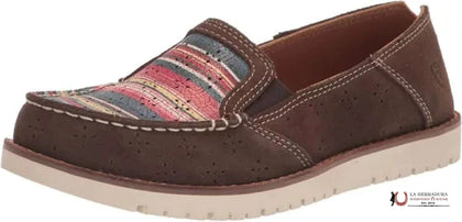 ARIAT DE MUJER SLIP ON CRUSIER 360 BARLEY/ ARIZONA SERAPE -10040383