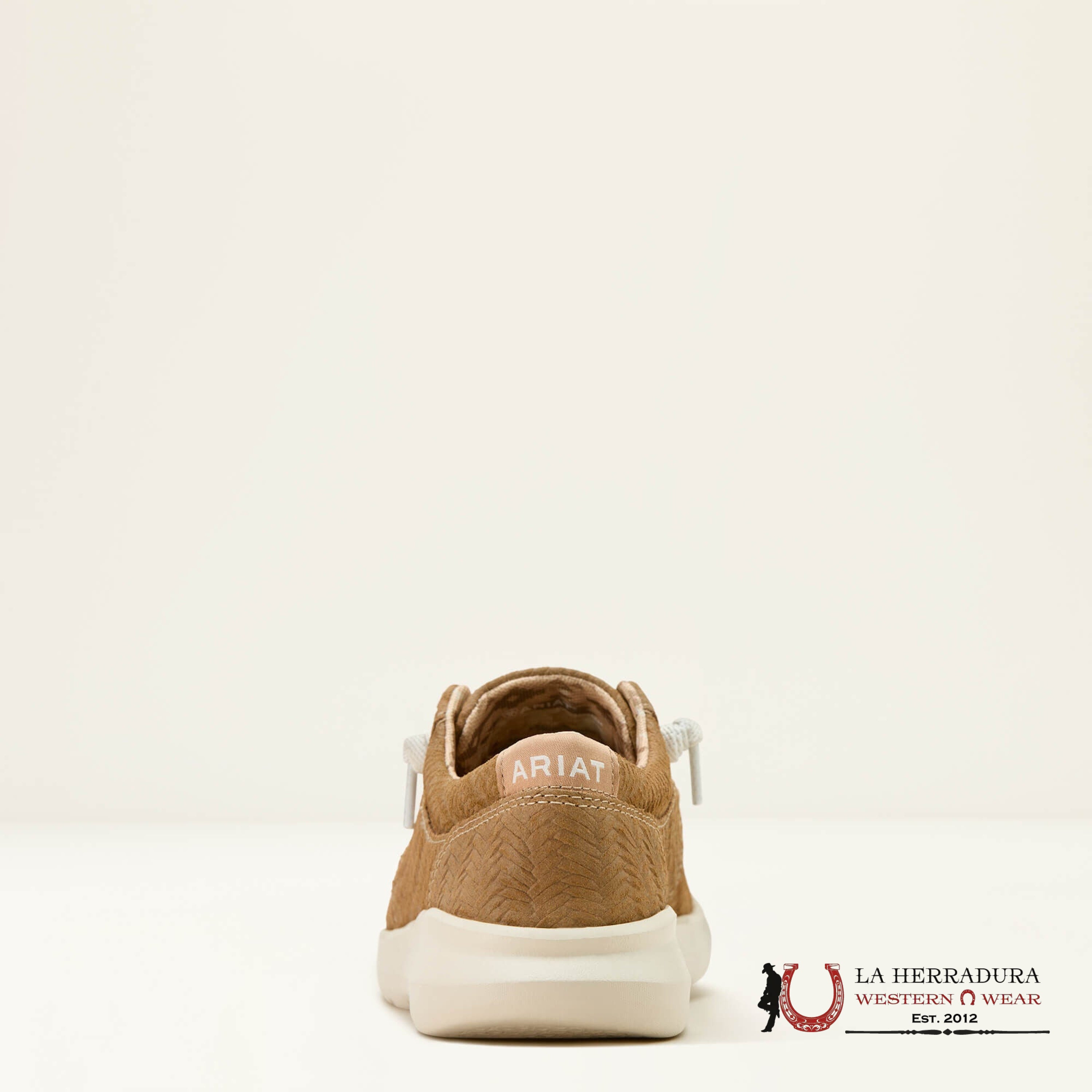 ARIAT WOMENS SLIP ON HILO TAN WOVEN EMBOSS - 1344 ZAPATOS MUJERES