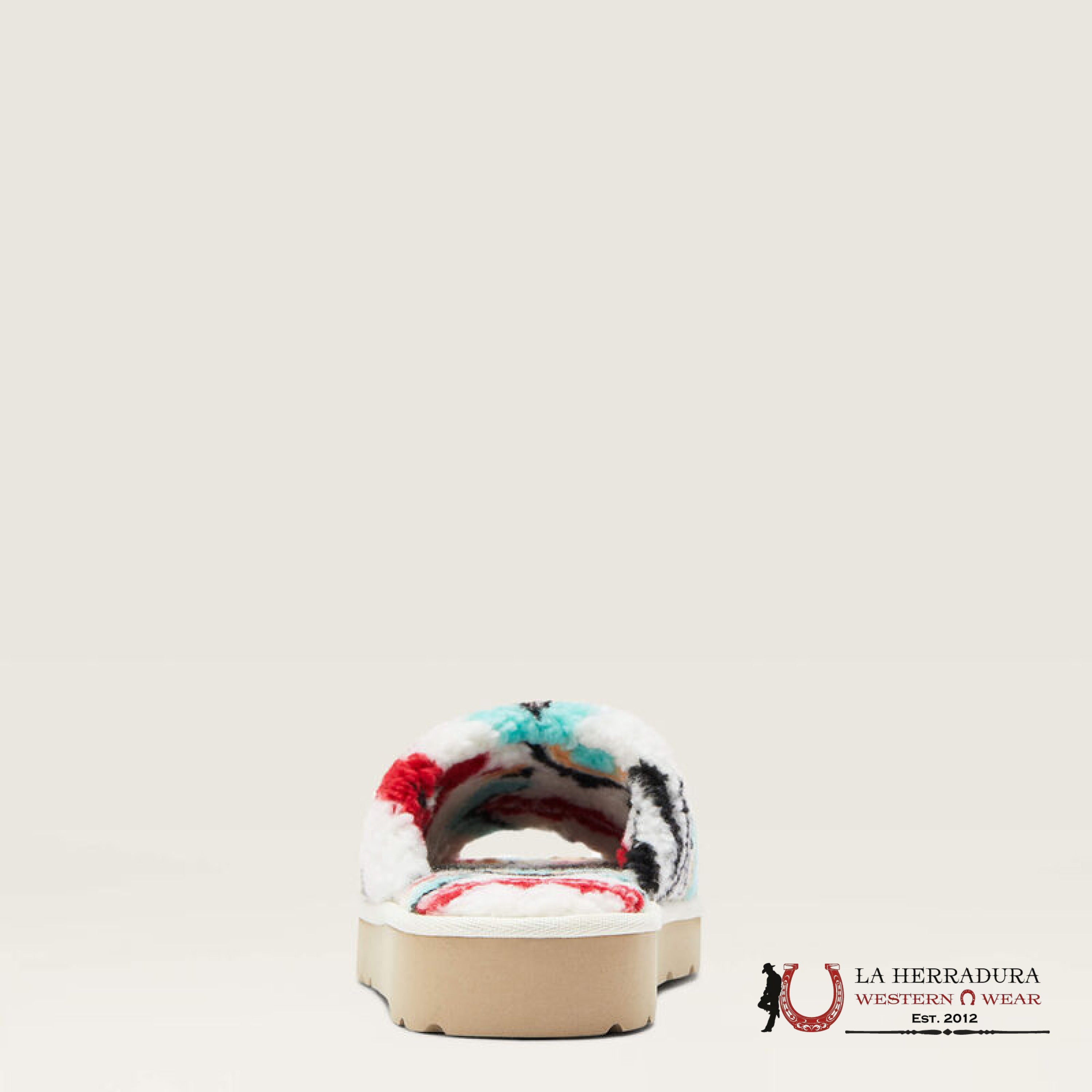 Ariat Womens Square Toe Slip-0N Cozy Slide Zapatos Mujeres