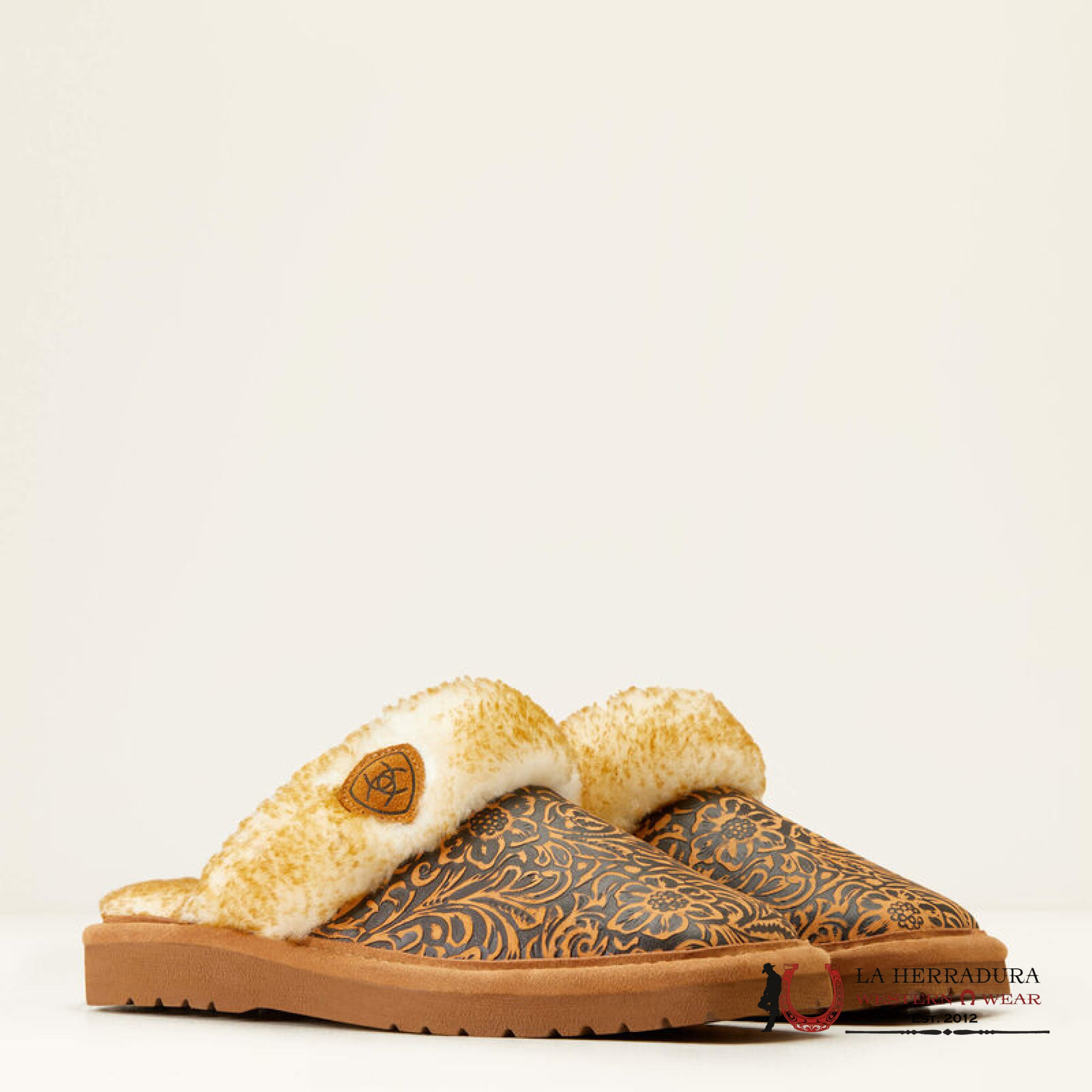 Ariat Womens Square Toe Slip-0N Jackie Embossed Zapatos Mujeres