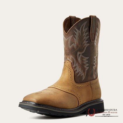ARIAT WORK Sierra Bota de trabajo de puntera cuadrada ancha 10010148