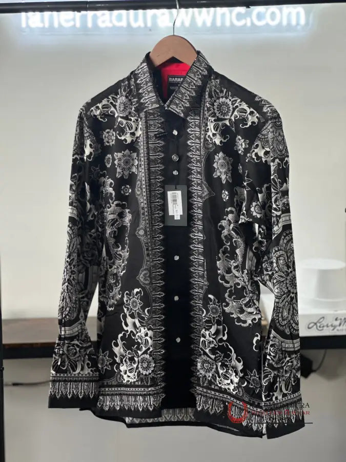 Barabas Pedrería Black Silver 413 Ropa Hombres