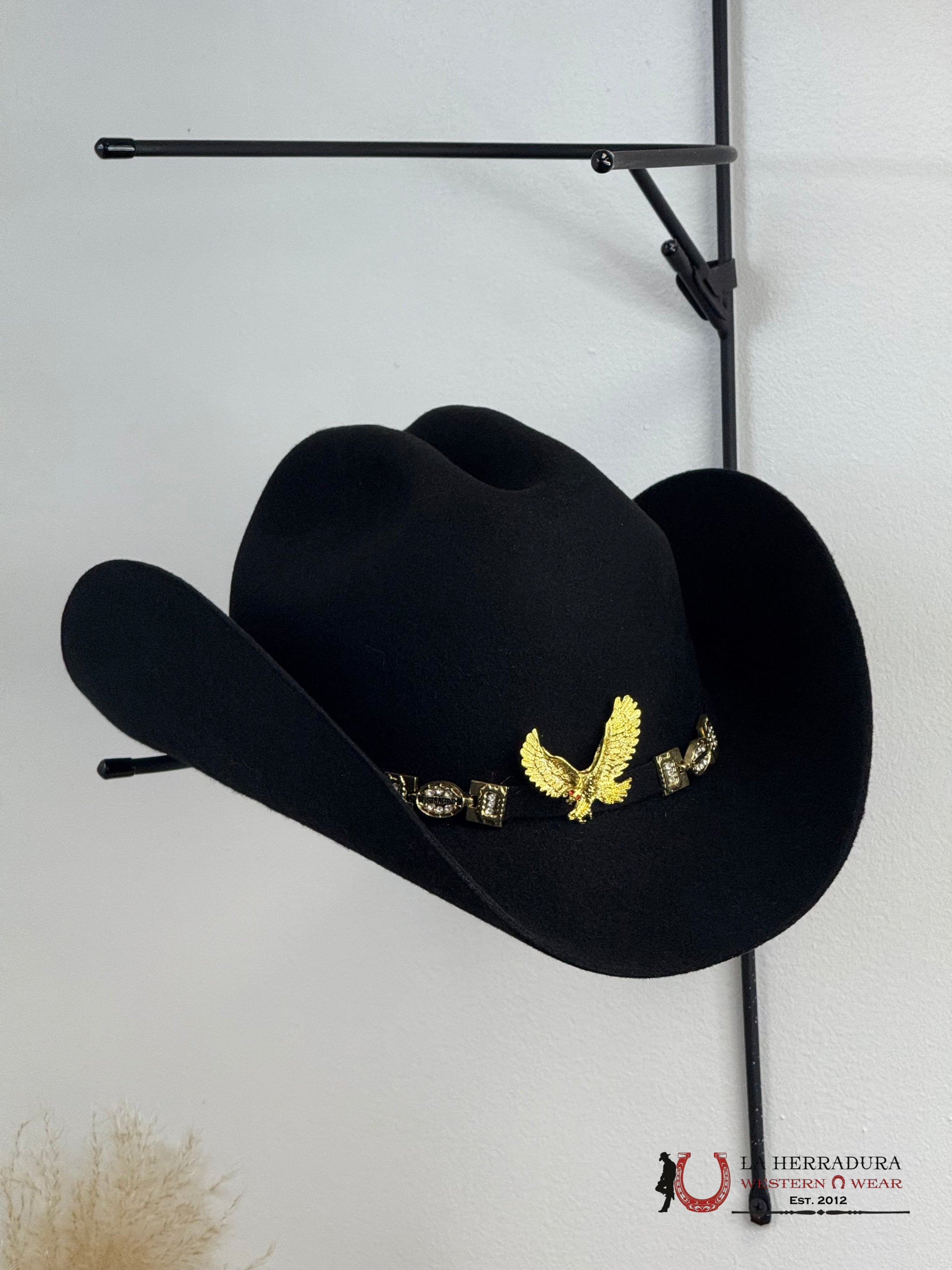 BLACK EL INDISRETO BULLHIDE 8X FELT HAT TEJANA