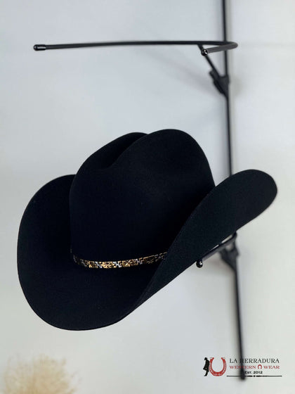 SOMBRERO DE FIELTRO BLACK EL TAHUR BULLHIDE 8X