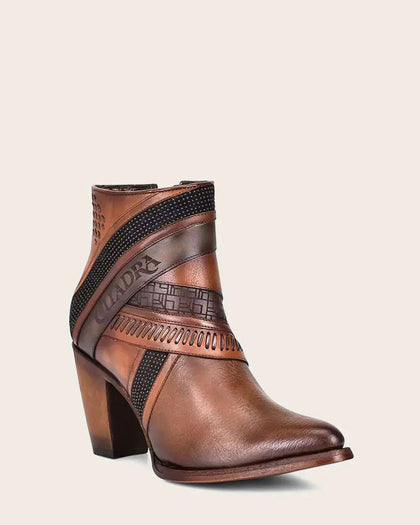 Botín Cuadra RES SANTANA MIEL LASER WOVEN PUNTA REDONDA CU619