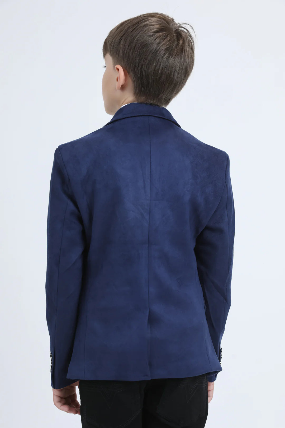 BOYS PLATINI NAVY BLAZER-BLK8860