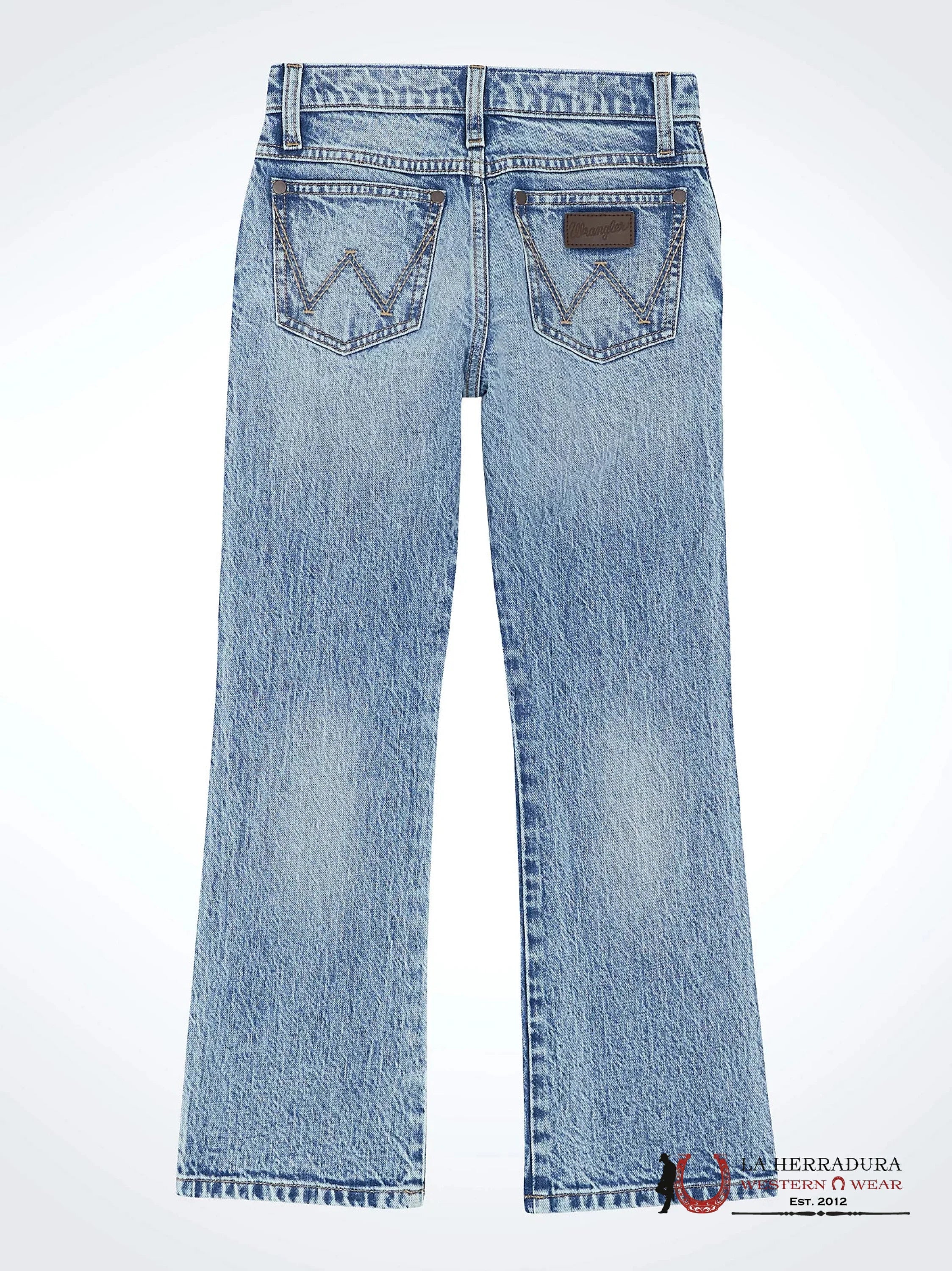 BOYS JEANS WRANGLER RETRO SLIM BOOT FITS OVER BOOTS 112346931 77BWZ NIÑOS