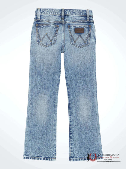 BOYS JEANS WRANGLER RETRO SLIM BOOT  FITS OVER BOOTS 112346931 77BWZ