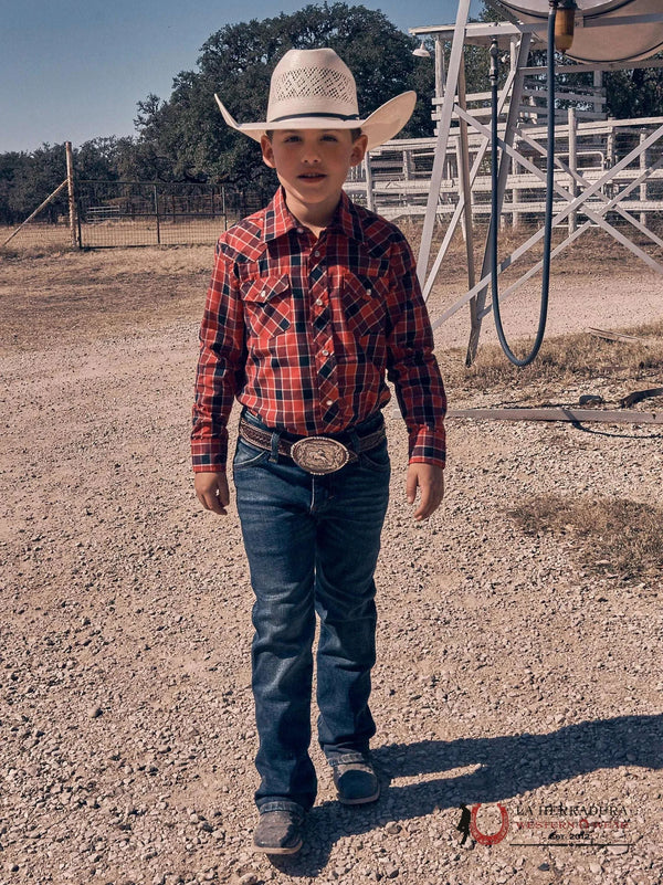 PANTALONES VAQUEROS DE NIÑO WRANGLER RETRO SLIM BOOT SE ADAPTA A LAS BOTAS 112365677 77BWZ
