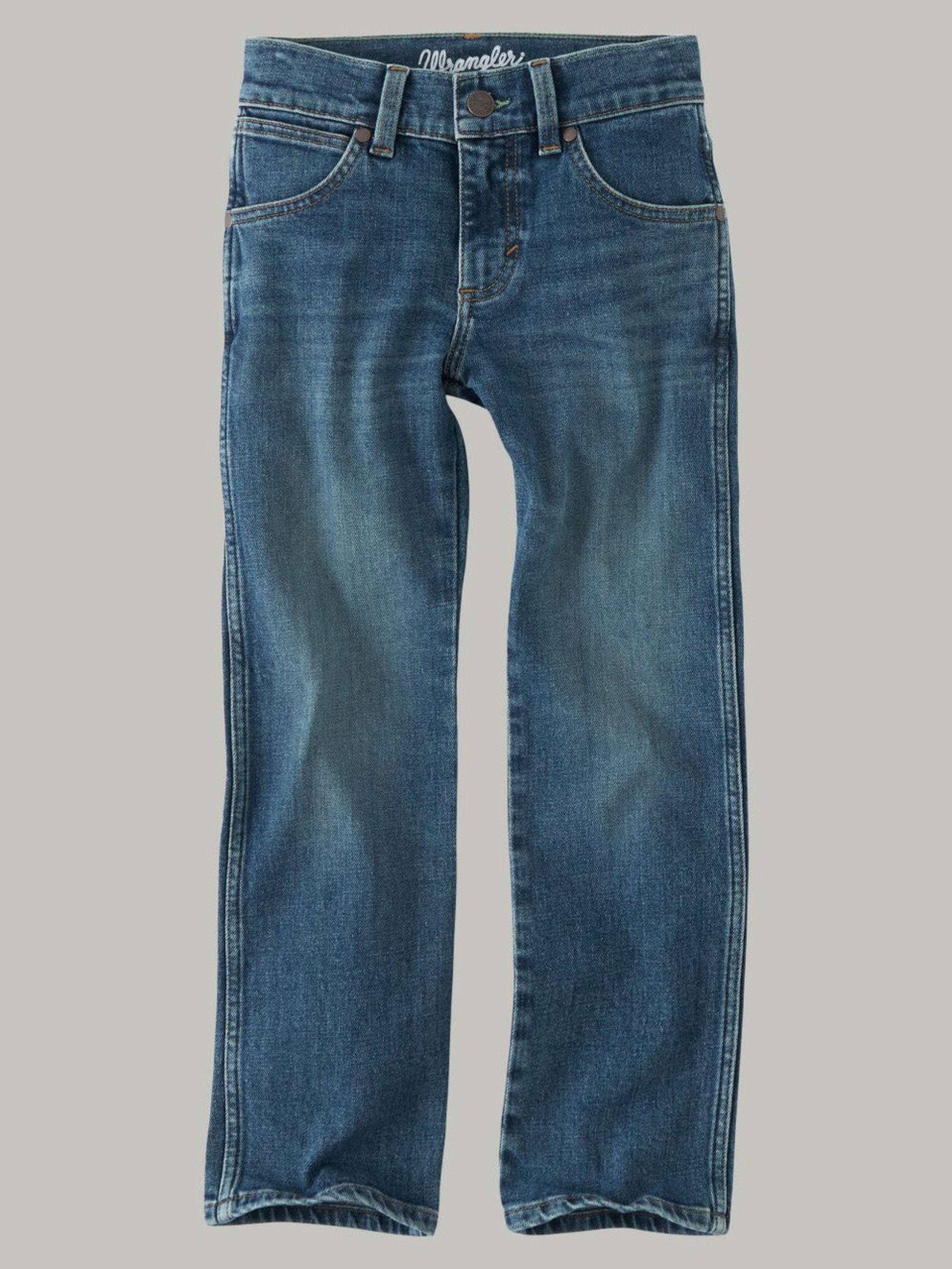 BOYS JEANS WRANGLER RETRO SLIM STRAIGHT 112347036 88BWZ NIÑOS