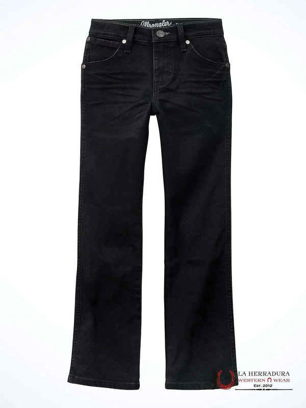 JEANS PARA NIÑO WRANGLER RETRO SLIM RECTOS NEGROS NIÑOS 112358318 (88BWZ)