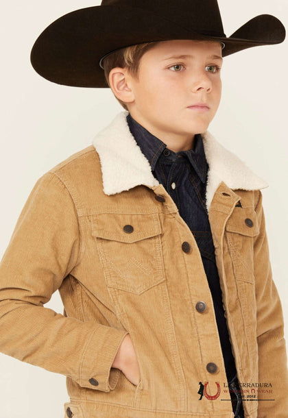 CHAQUETA HOOEY SOFT SHELL JOVEN TAN CON AZTECA