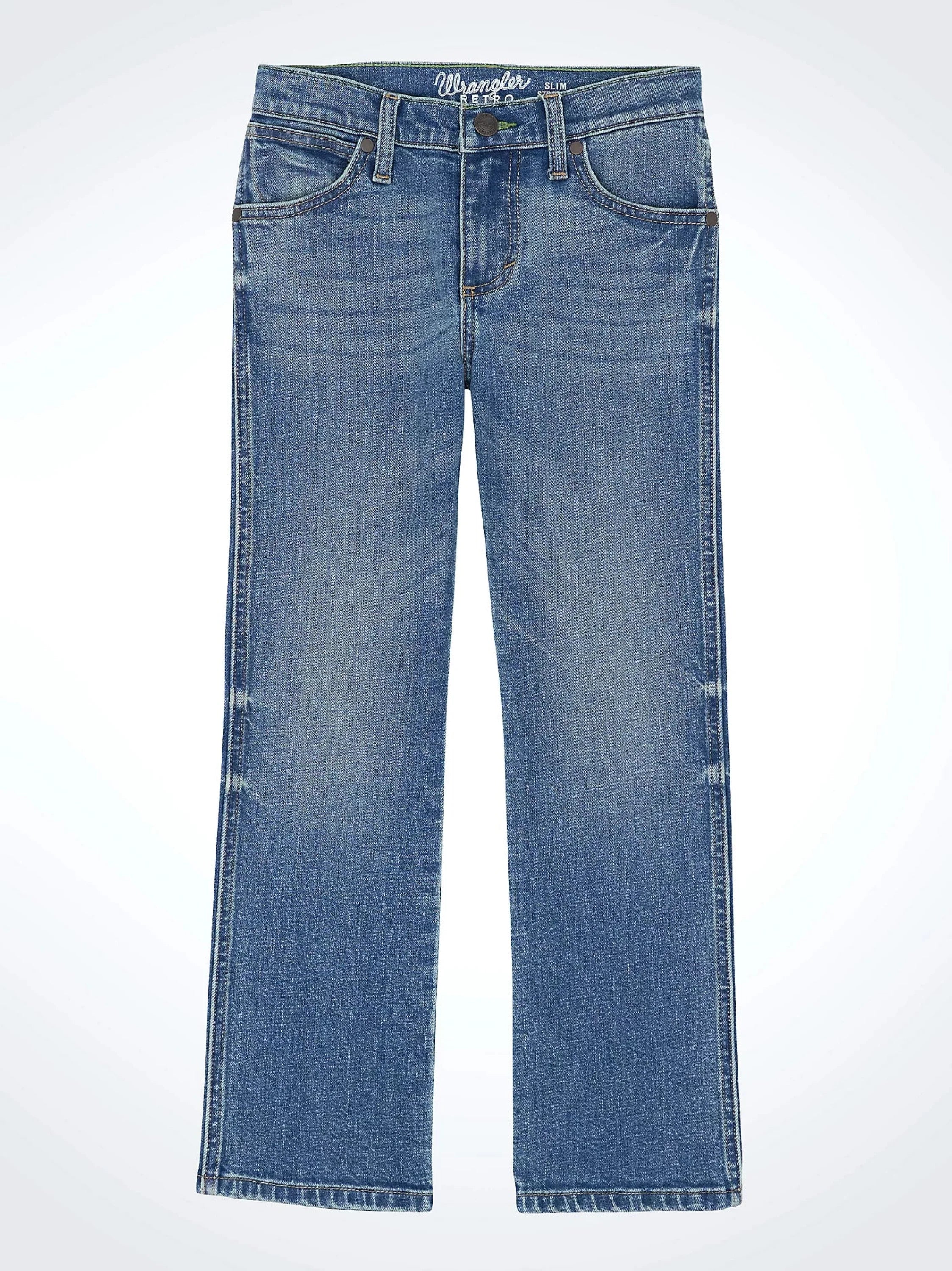 BOYS WRANGLER RETRO SLIM STRAIGHT LEG JEAN PHILLIPS 112360537 88BWZ REG NIÑOS