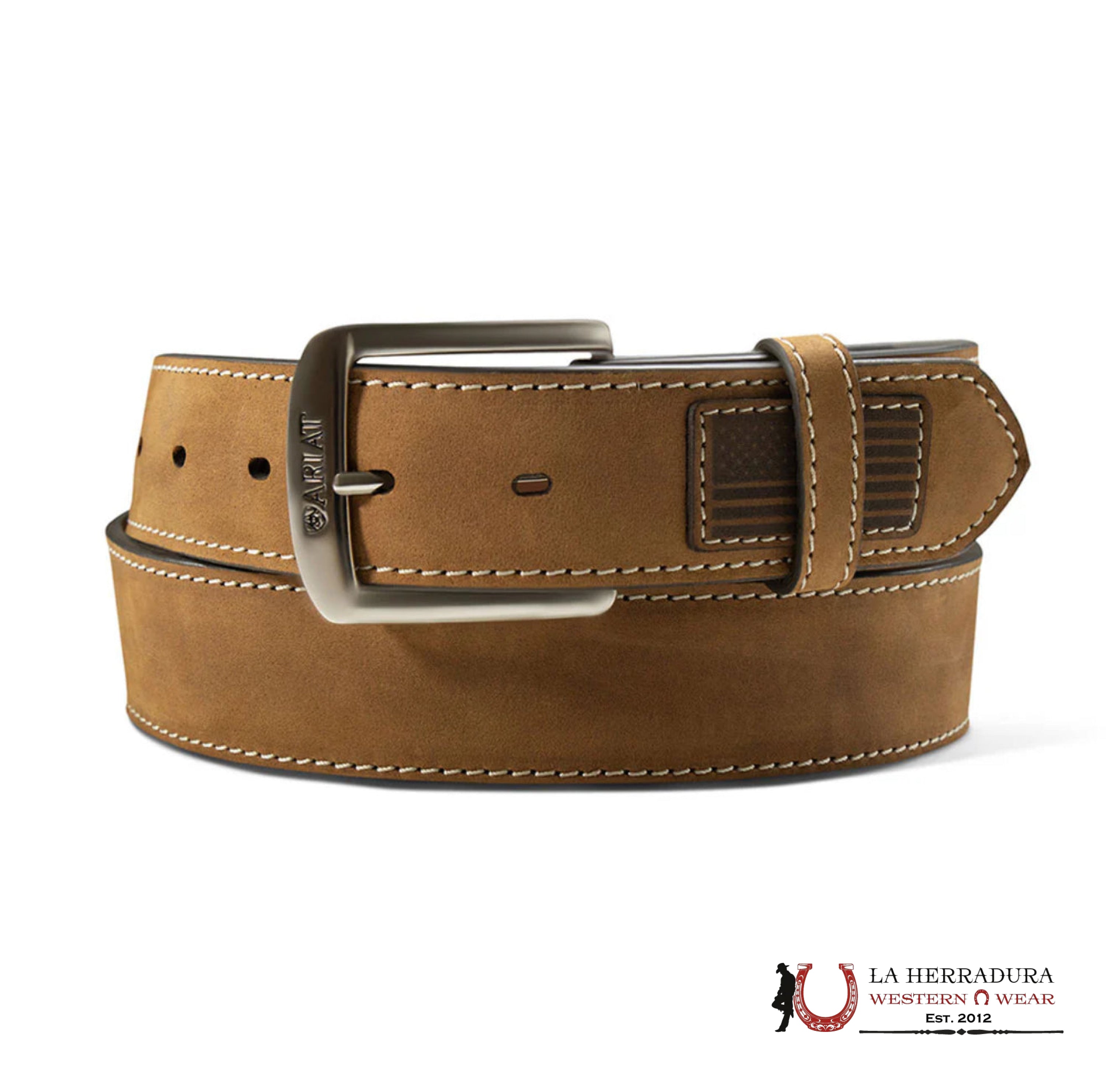 BROWN ARIAT MEN BELT A1043502 CINTURONES HOMBRES