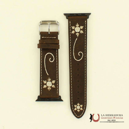 Brown watch strap N3101044