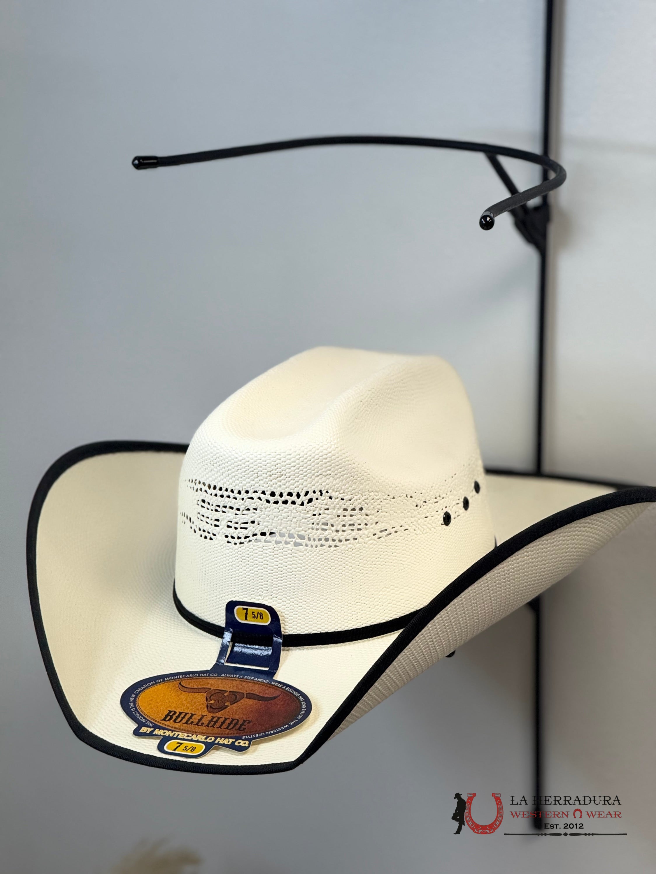 BULLHIDE RODEO SCENE 20X BRIM 4 1/4 STRAW HAT TEJANA