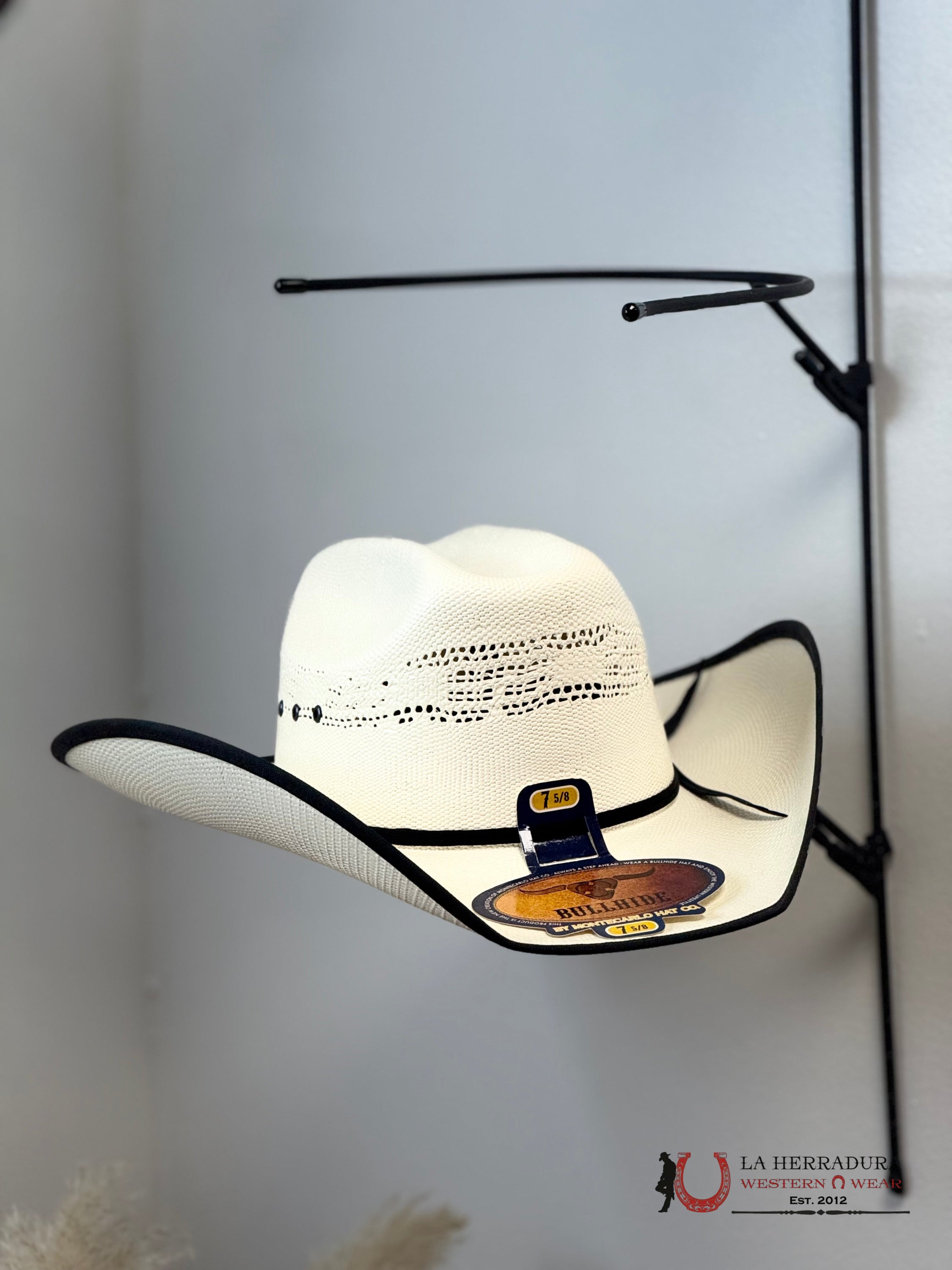 BULLHIDE RODEO SCENE 20X BRIM 4 1/4 STRAW HAT TEJANA