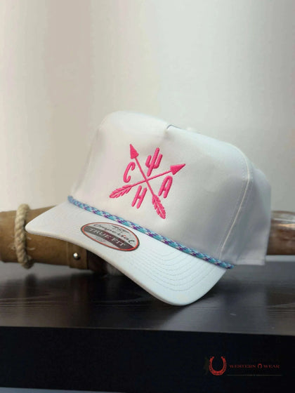 Cactus ALLEY HAT CO WHITE AND PINK