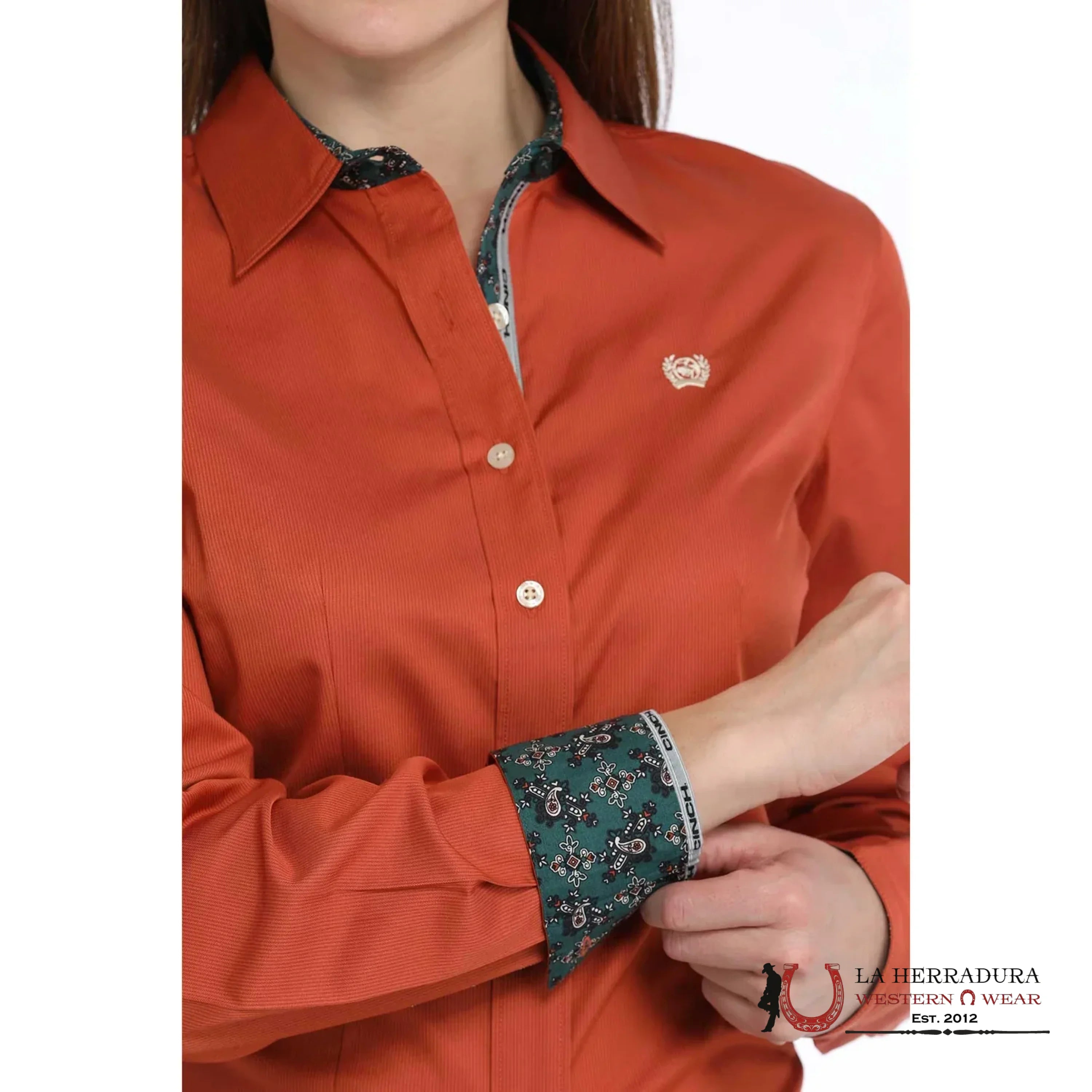 Camisa Para Mujeres Cinch Copper Ropa