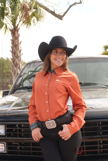 CAMISA PARA MUJERES CINCH Copper MSW9165063