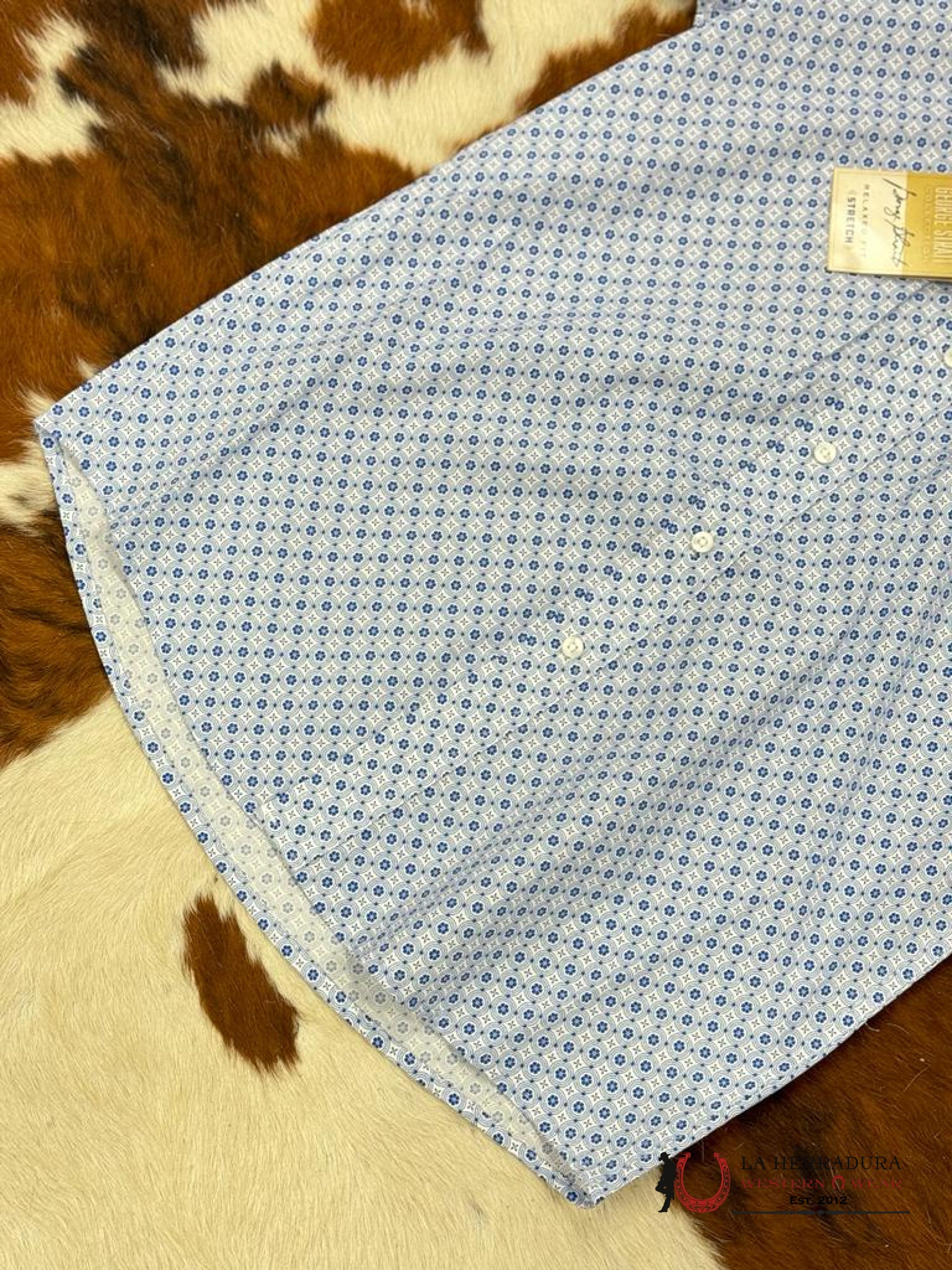 Camisa Wrangler Admiral Printed George Strait Collection Ropa Hombres