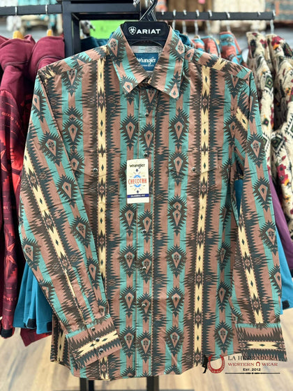 CAMISA WRANGLER / BLACK TEAM MÉXICO
