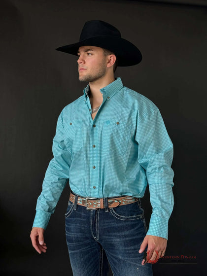 CAMISA WRANGLER CLASSIC BLUE