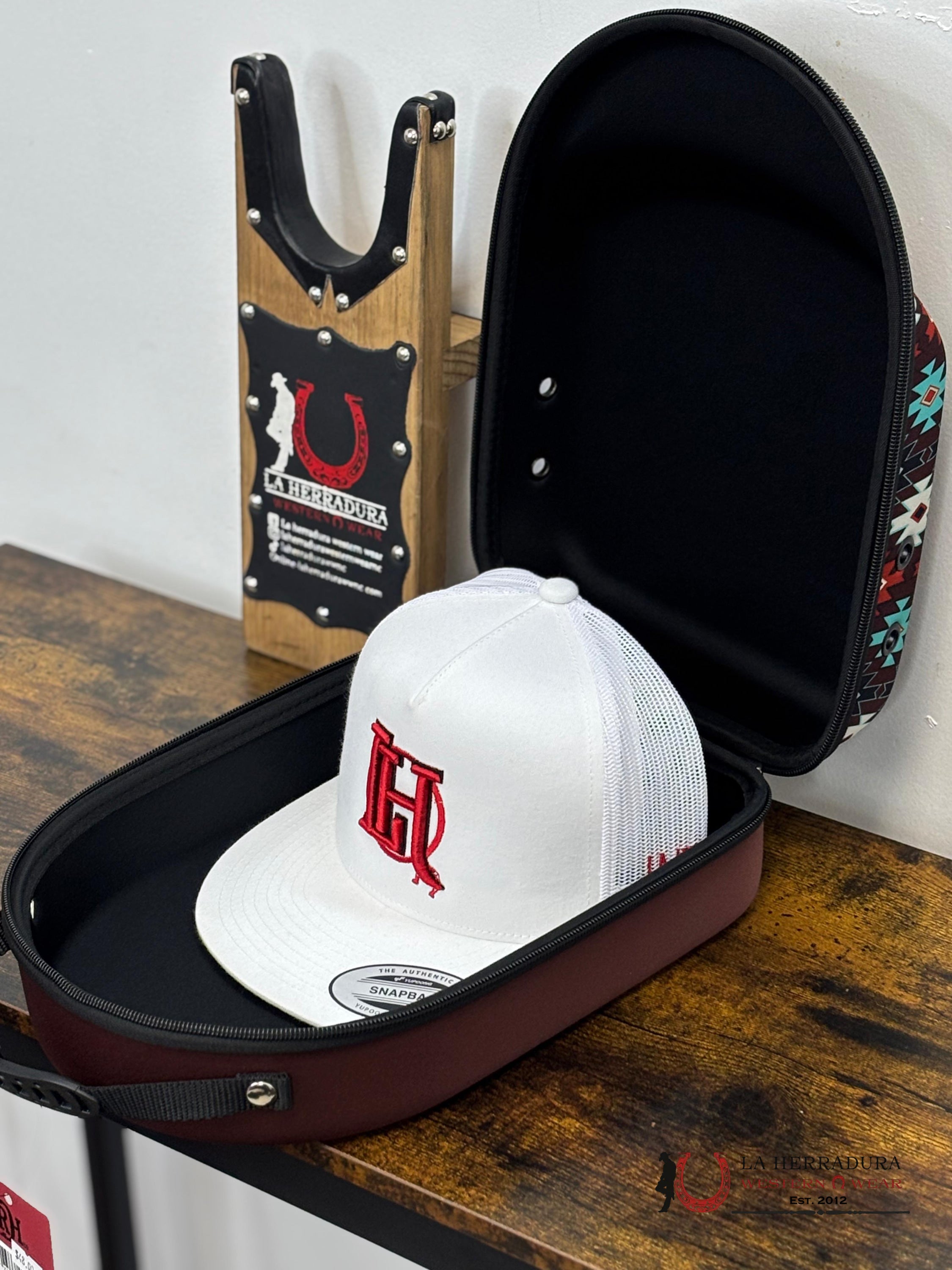 Cap Carrier With Sunglasses Case Aztec Style Caps Mens Gorras Hombres