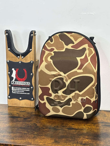 Cap Carrier With Sunglasses Case Camuflage Style