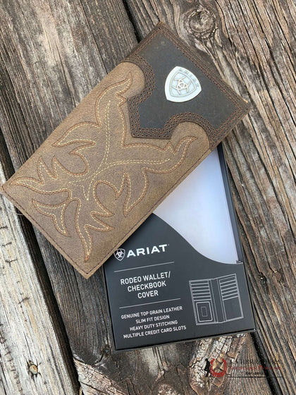 CARTERA ARIAT RODEO CHECK BOOK COVER