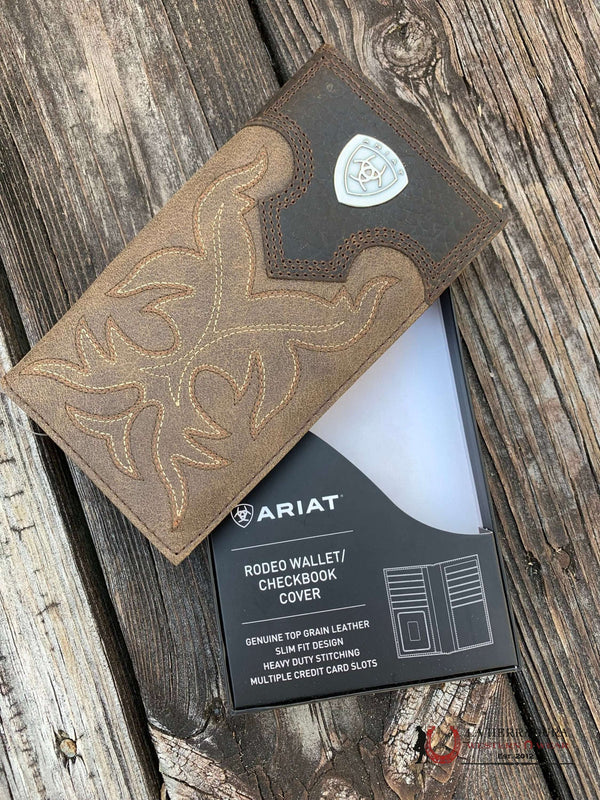 CARTERA ARIAT RODEO CHECK BOOK COVER