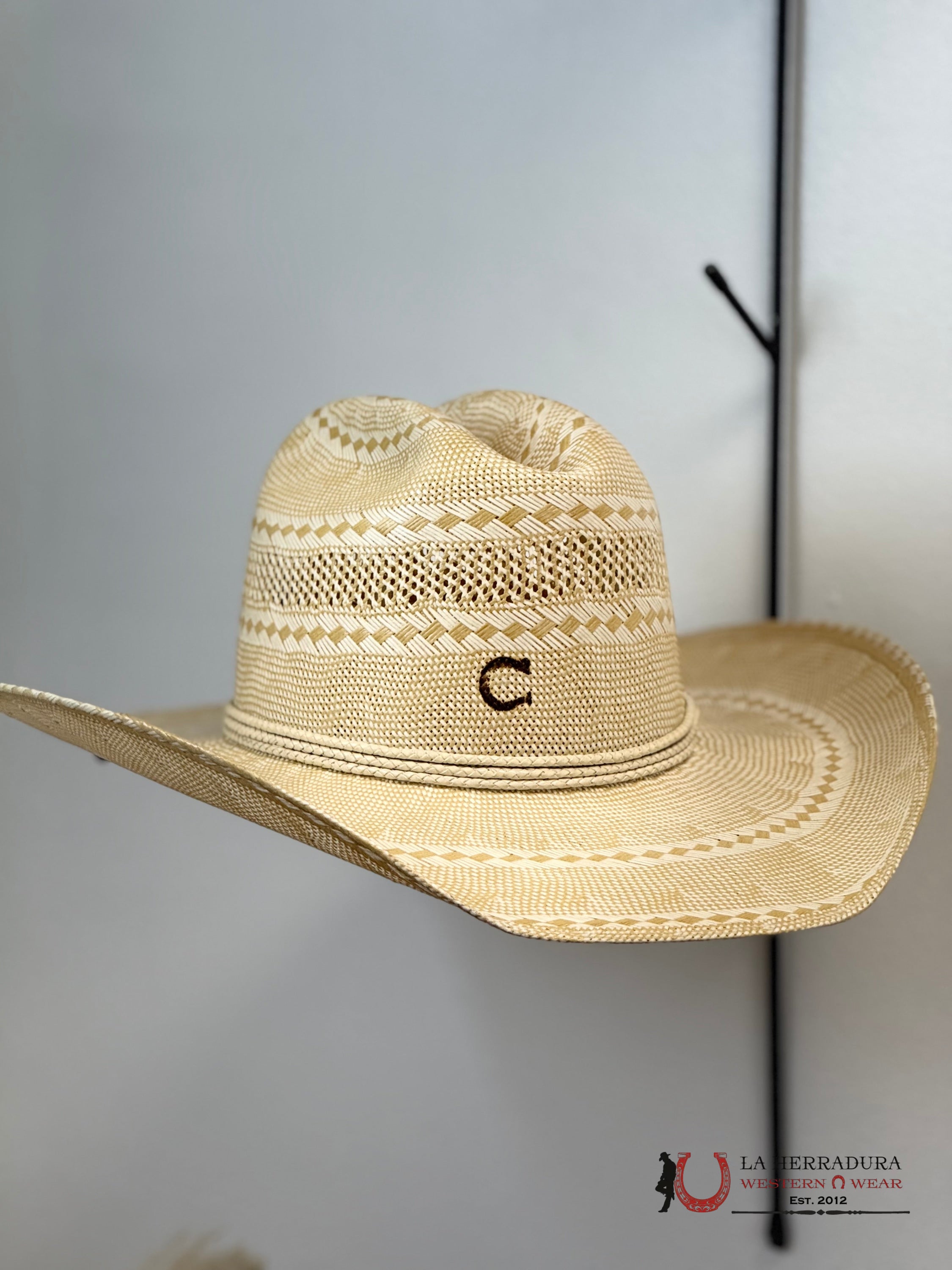 CHARLIE 1 HORSE STRAW HAT 20x HELLO SUNSHINE NAT/WHEAT TEXANAS MUJERES