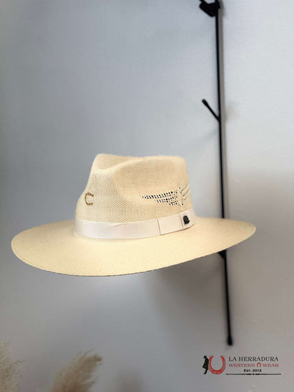CHARLIE 1 HORSE STRAW HAT MEXICO SHORE NAT/TAN