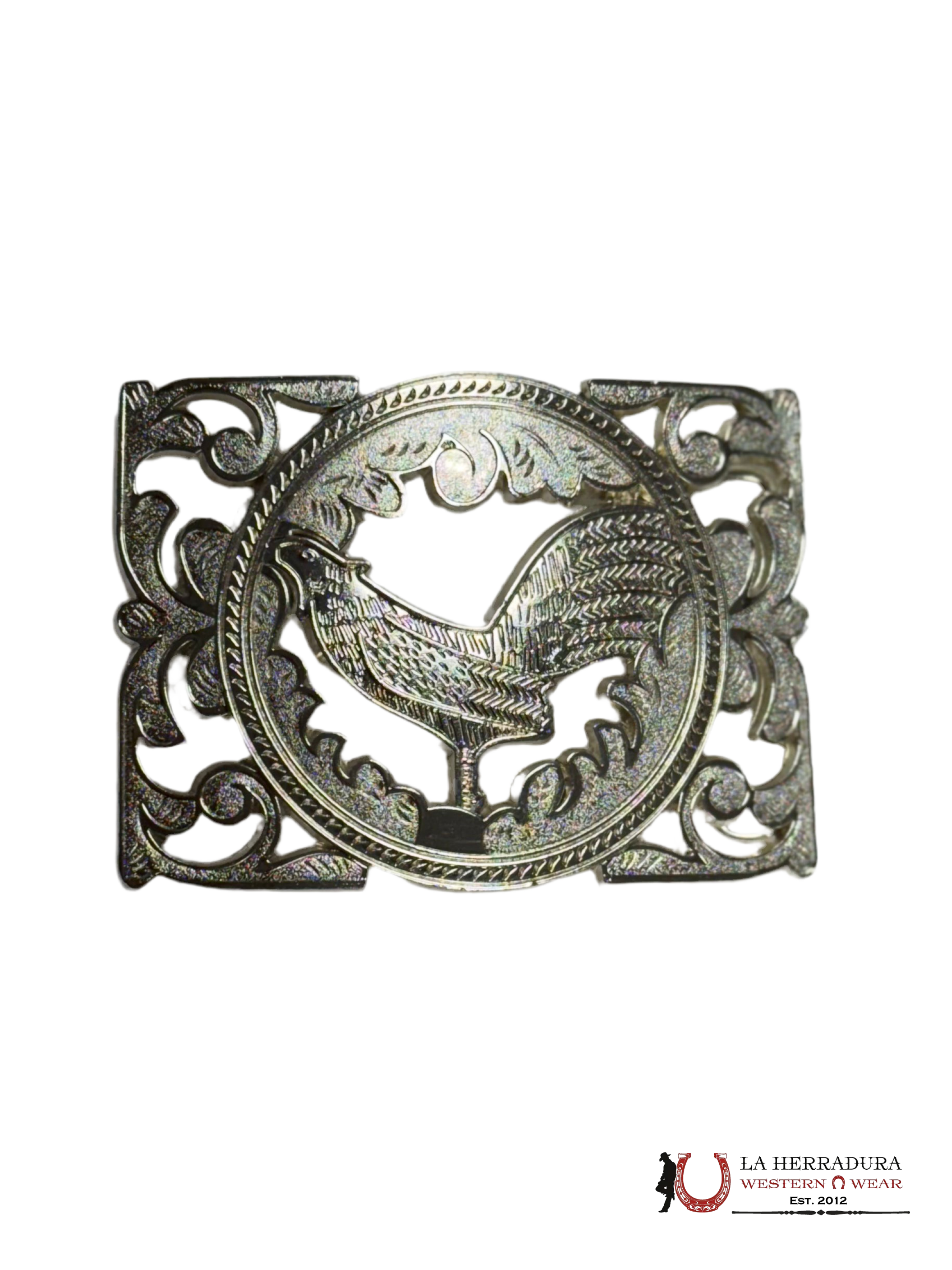 CHARRO BUCKLE GALLO SQUARE BUCKLE ACCESORIOS