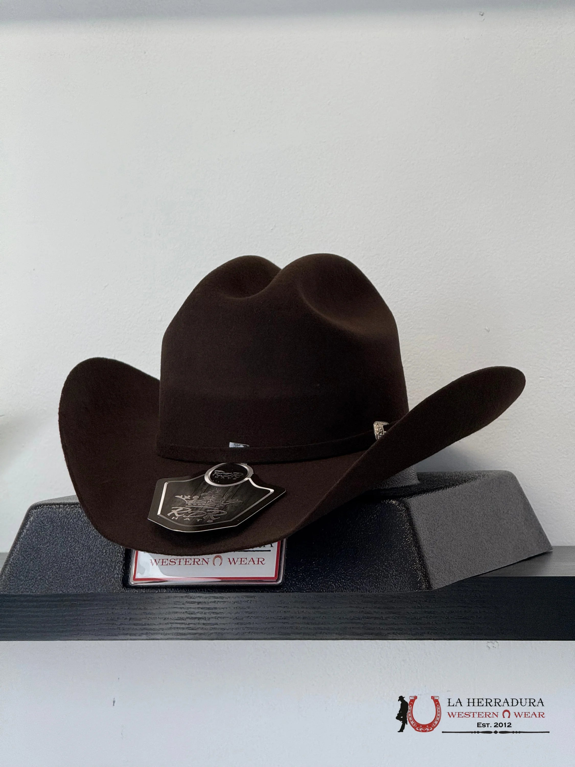 CHOCOLATE RDR Felt Hat 4xm20 Malboro TEJANA