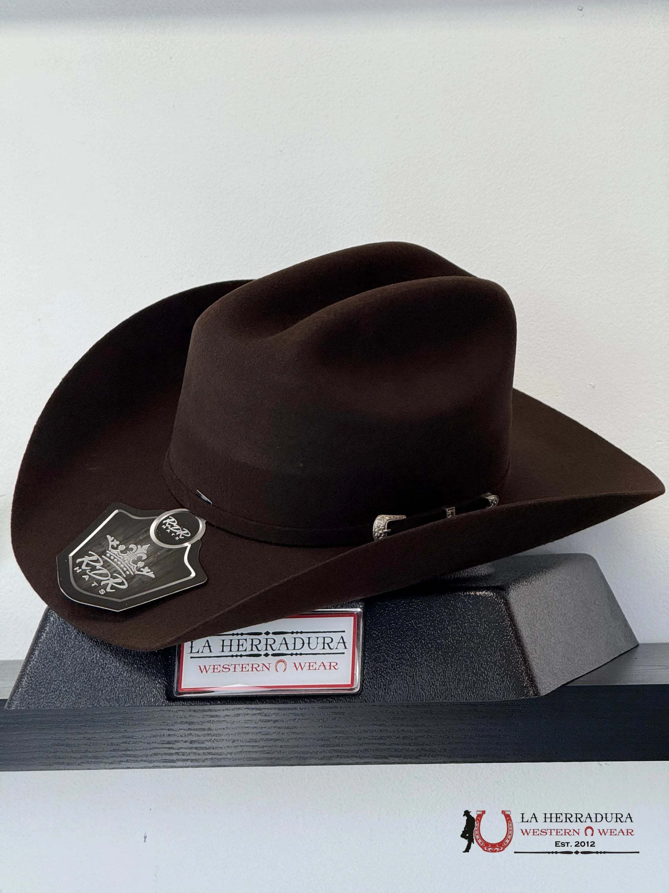 CHOCOLATE RDR Felt Hat 4xm20 Malboro TEJANA