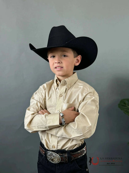 CAMISA CLÁSICA CINCH BEIGE PBB2S01876