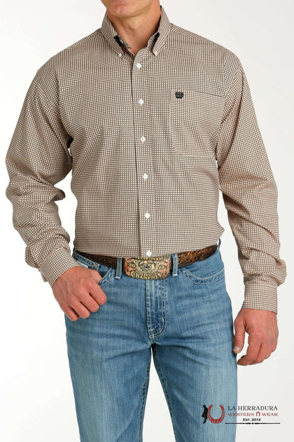 CINCH CORAL CUDE LONG SLEEVE SHIRT MTW1105783