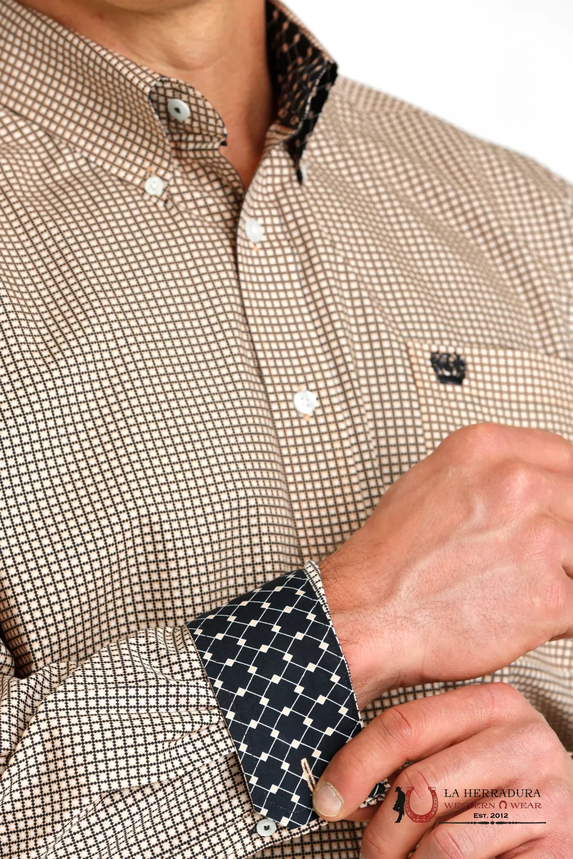 CINCH CORAL CUDE LONG SLEEVE SHIRT MTW1105783 ROPA HOMBRES