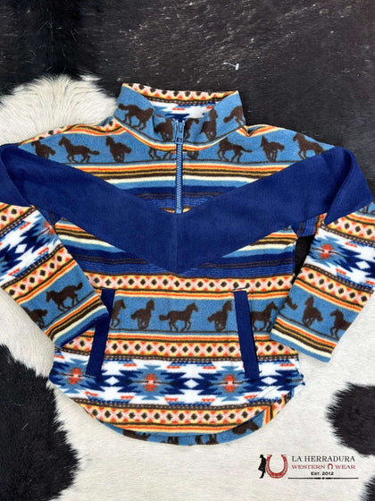CRUEL GIRLS BlUE PULLOVER CWK8640002