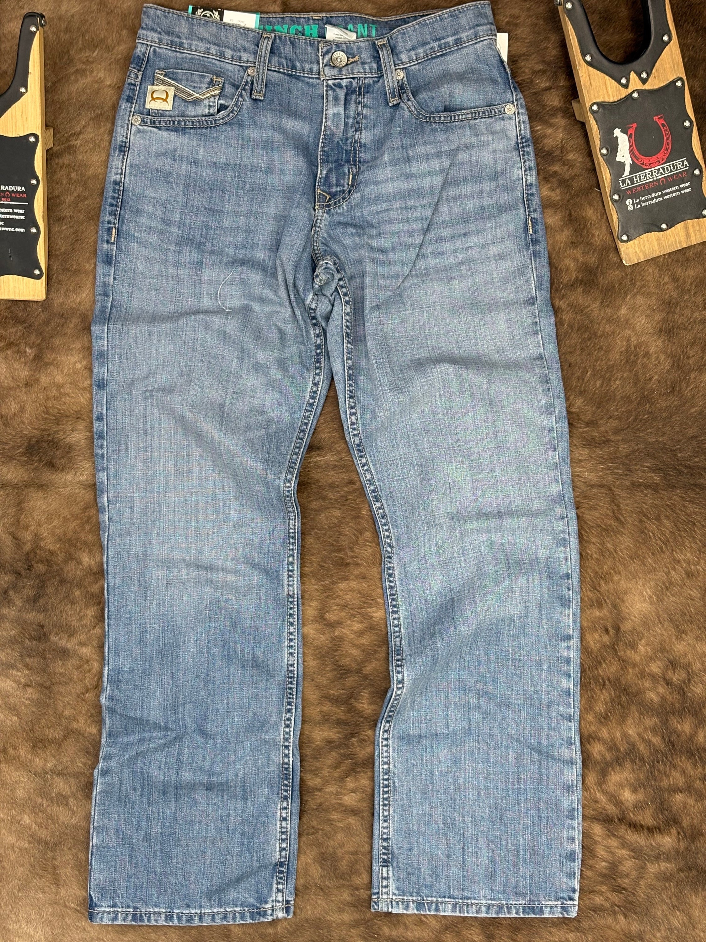 CINCH JEAN Grant Relaxed Mid Rise BootCut Light Washed - 7001 ROPA HOMBRES