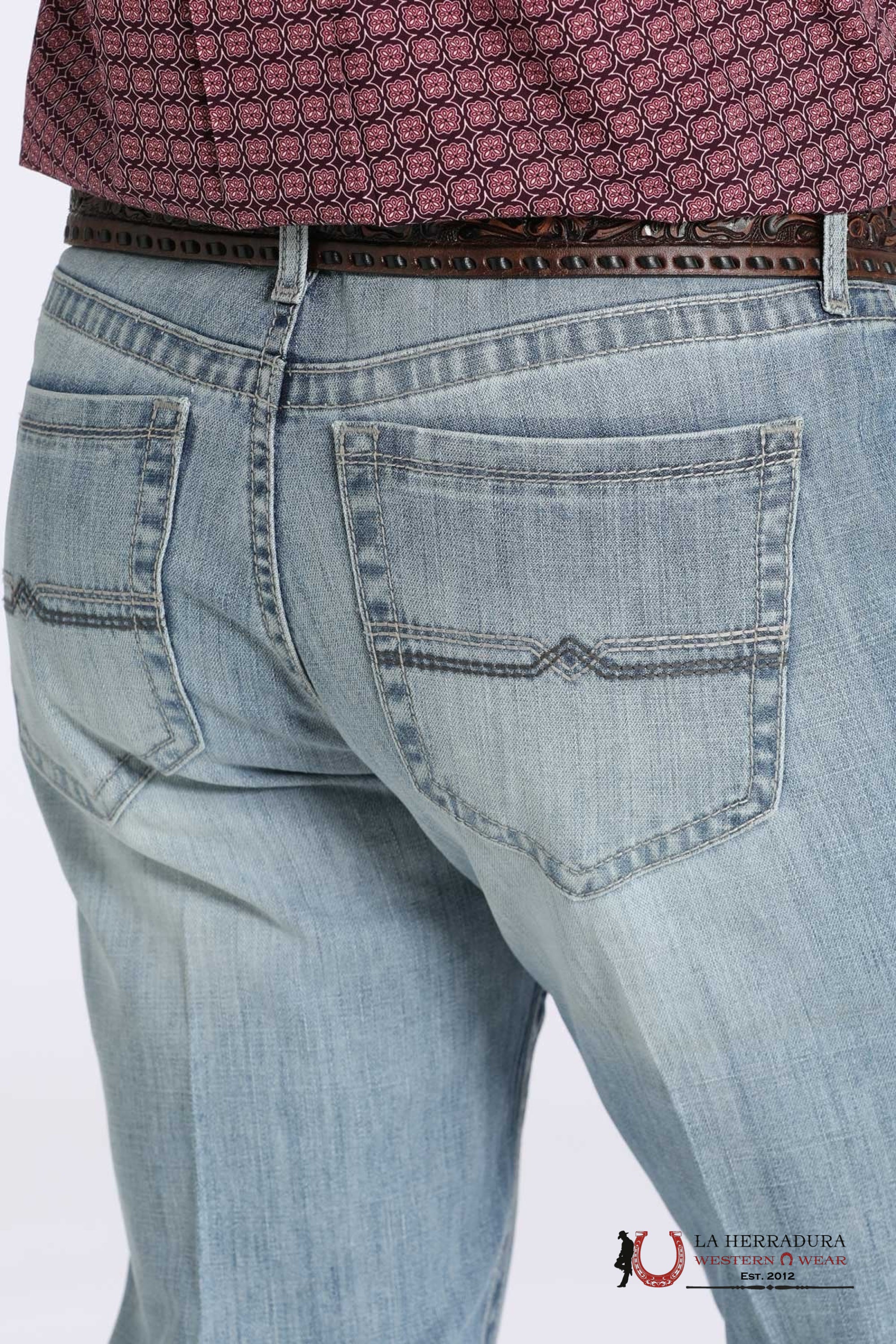 CINCH JEAN IAN LIGHT JEAN COLOR MID RISE SLIM BOOTCUT - 6001 ROPA HOMBRES