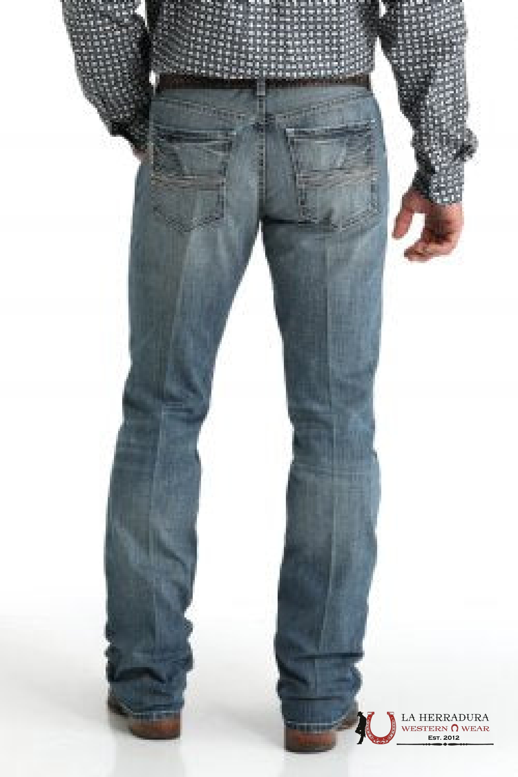 Cinch Jean Ian Med Wash Mid Rise Slim Boot Cut Ropa Hombres