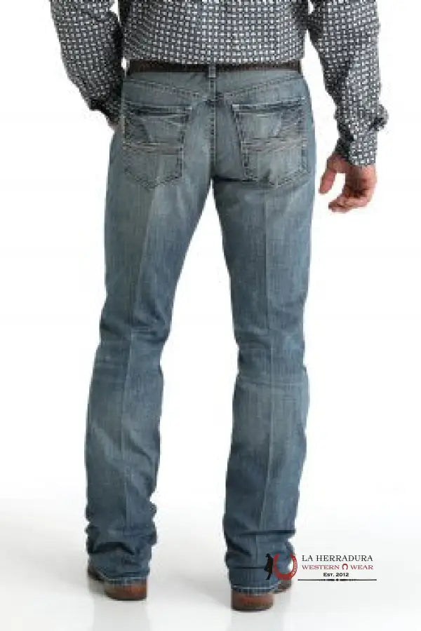 Cinch Jean Ian Med Wash Mid Rise Slim Boot Cut Ropa Hombres