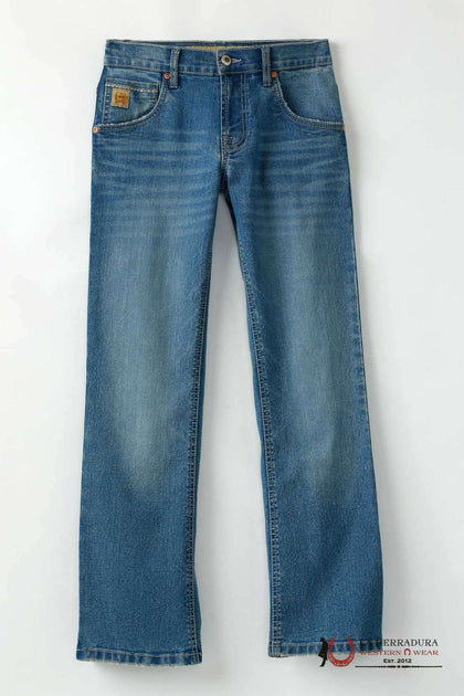 CINCH JEAN KIDS RELAXED FIT MID RISE BOOT CUT LEG MB16642008 IND
