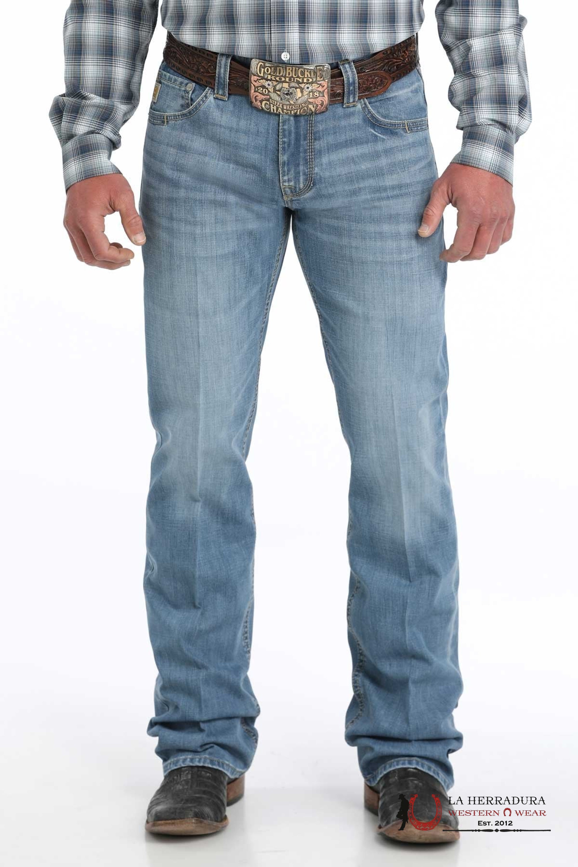 CINCH JEAN Relaxed Mid Rise BootCut Light Washed ROPA HOMBRES