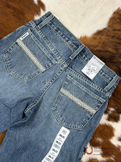 Cinch Jean White Label Pierna Recta Relajada Lavado Azul Piedra Oscura - MB92834054