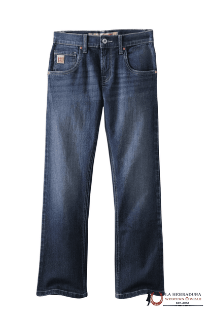 CINCH JEANS BOYS MID RISE SLIM FIT BOOT CUT LEG  MB16741006