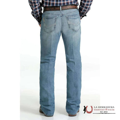 CINCH MEN JEANS IAN MID RISE SLIM BOOT CUT- MB57436001