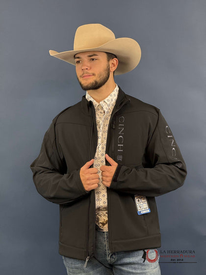 CINCH MENS BONDED CONCEALED CARRY JACKET- BLACK-MWJ1043014